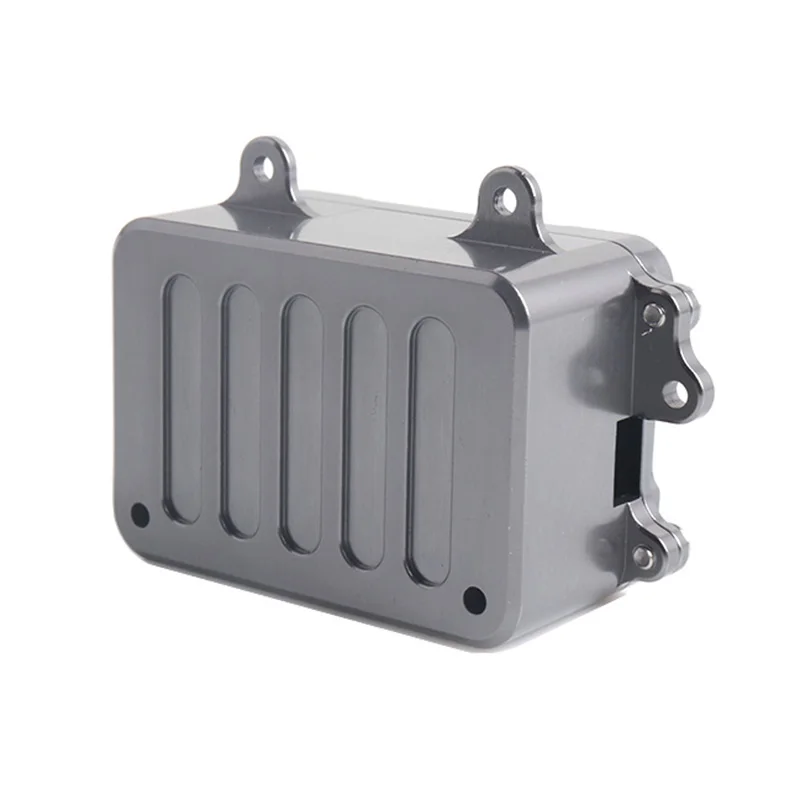 Metal Receiver Box Esc For 1/10 Rc Crawler Car Axial Scx10 Rc4wd D90 D110 Upgrade Parts | Игрушки и хобби