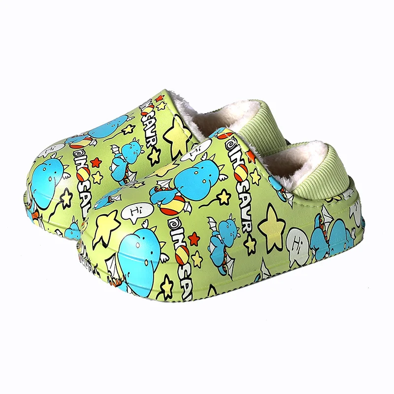 Детская обувь детские тапочки зимняя для девочек и мальчиков плюшевые хлопковые