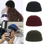 Шапка-бини в стиле хип-хоп, с манжетами