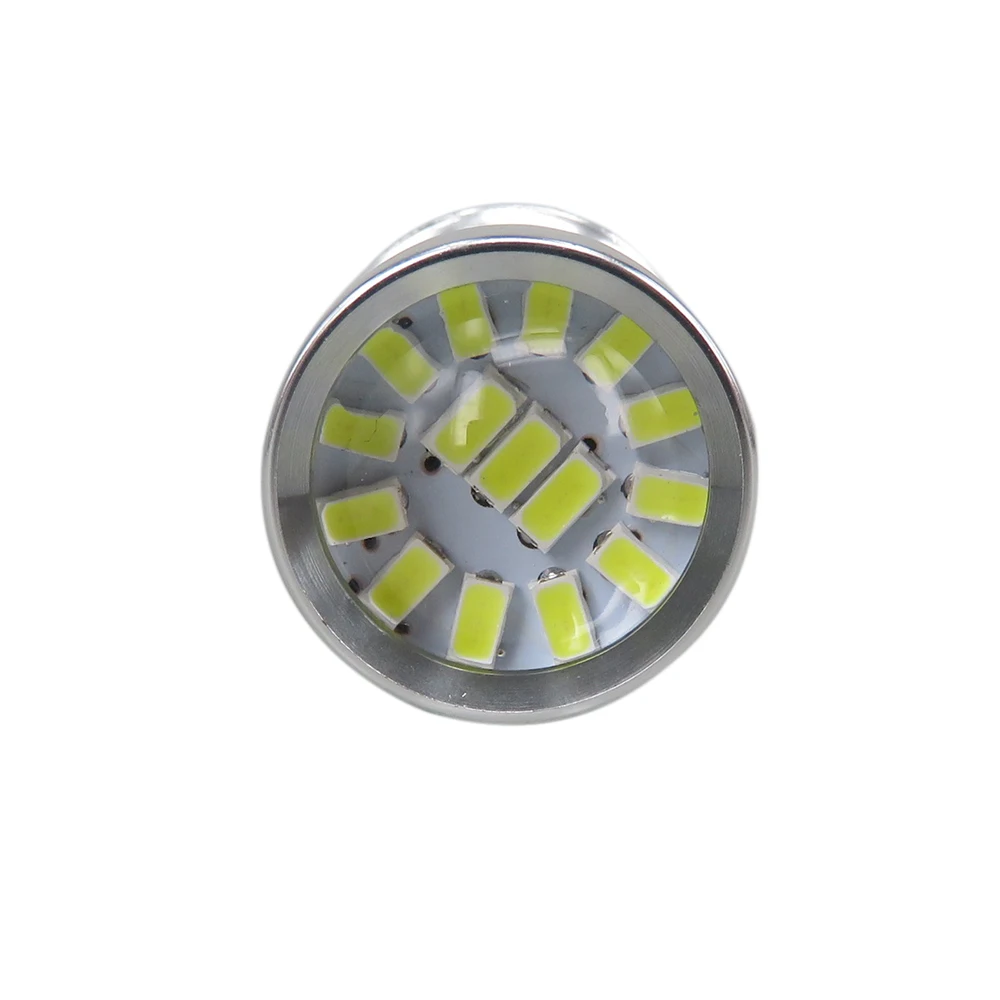 WLJH 2x 800lm 12V 24V 3014 Светодиодный чип 1156 BA15S P21W S25 светодиодный автомобильный