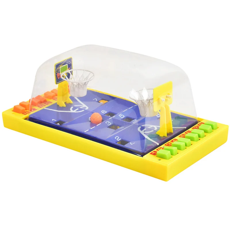 

Parent-Child Interactive Toy Double Player Finger Basketball Board Game Desktop Ejection Basketball Court Training Shooting Toys