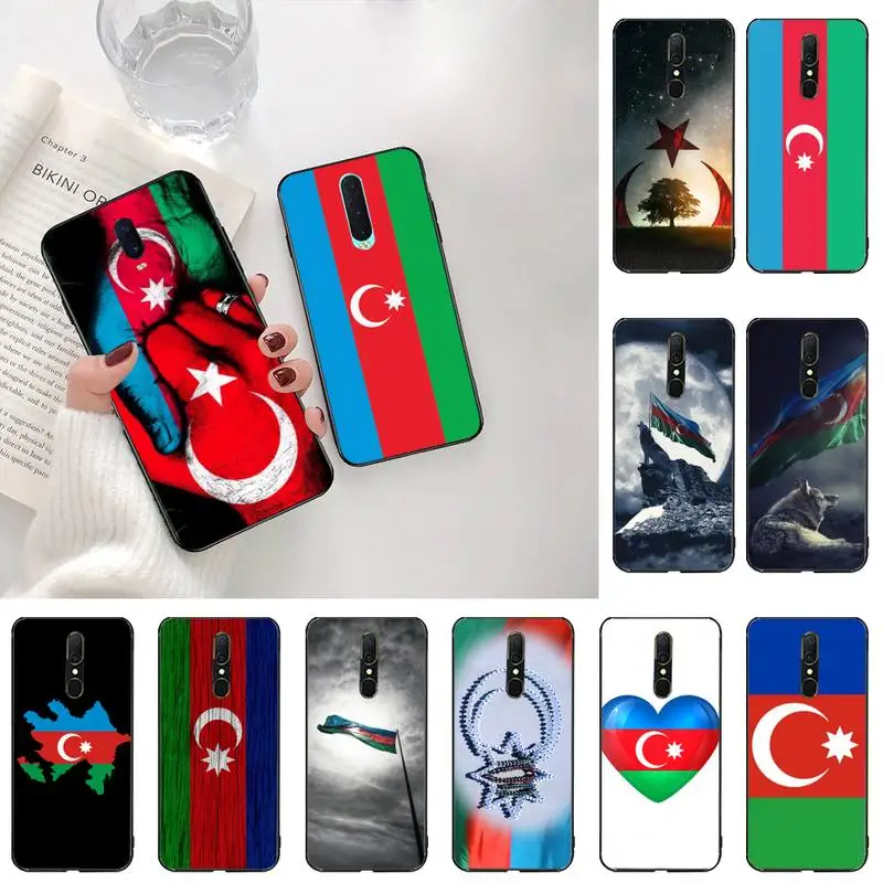Чехол для телефона с рисунком флага azerbaian buta Oppo A5 A9 2020 Reno2 z Renoace 3pro Realme5Pro | Мобильные