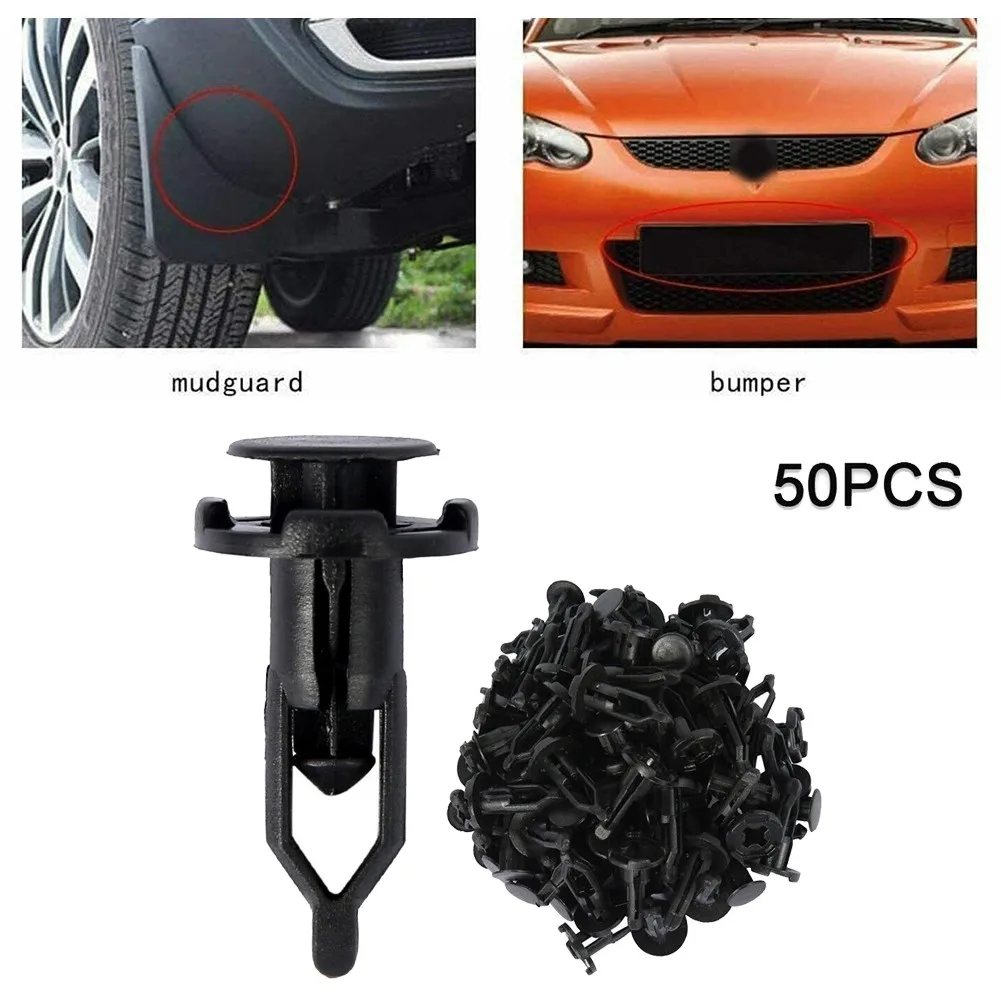 

9mm Car Clips Panel Automobile Planes Bumpers Plastic Push Pin Caravans