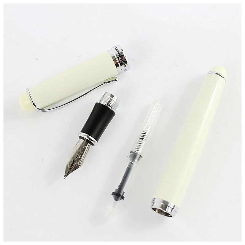 

Luxury Jinhao X750 Calligraphy Fountain Pen (Elegant White)