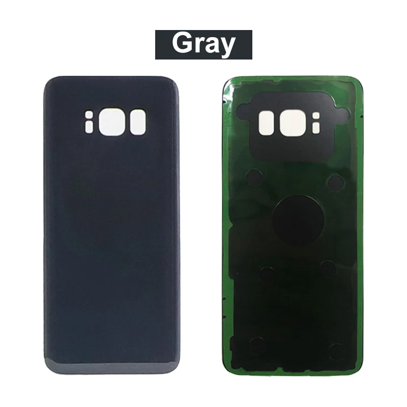Для Samsung Galaxy S8 Крышка батарейного отсека G950 SM G950F G950FD плюс + G955 G955F G955FD сзади