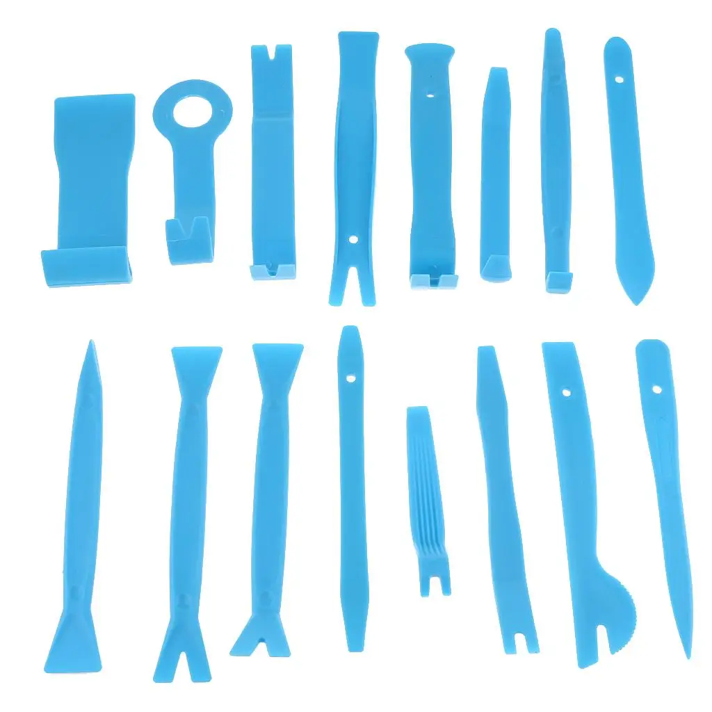 

16Pieces Car Trim Door Panel Dash Centre Console Removal Kit Tool Set Pry