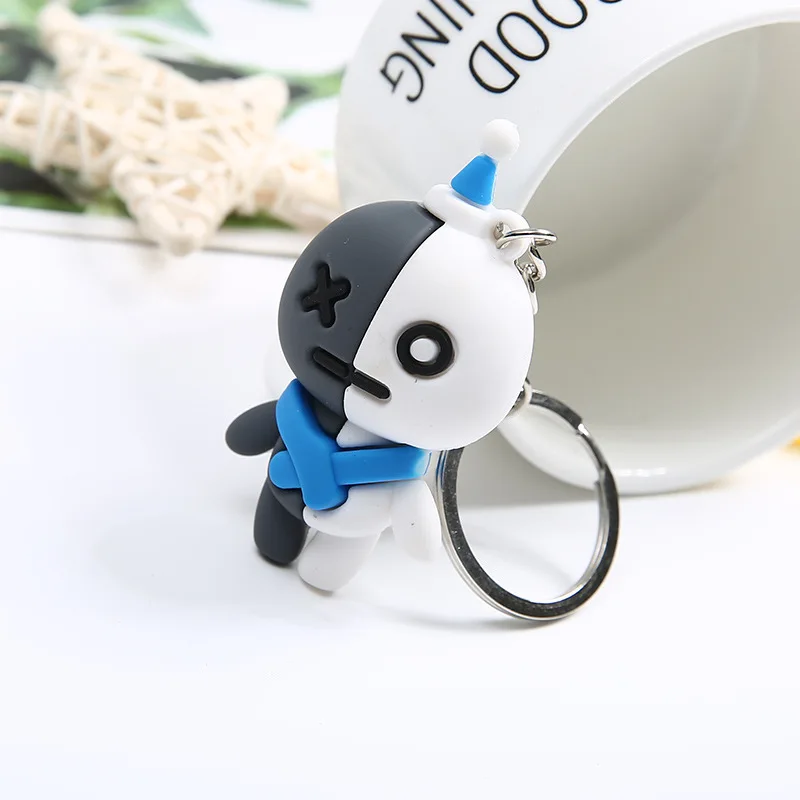 Bt21 bts милый брелок силиконовые брелки для ключей женщин и мужчин 3D сделай сам