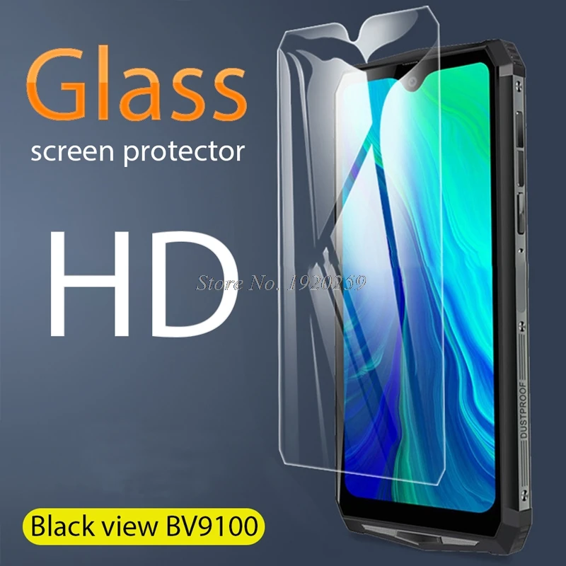 Blackview BV9100 Glass Telefon Screen Protector 9H 2.5D 0.3mm Tempered Film For Protective Phone | Мобильные телефоны и