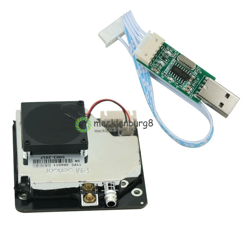 PM2.5 датчик частиц пыли воздуха SDS011 модуль лазер внутренний цифровой
