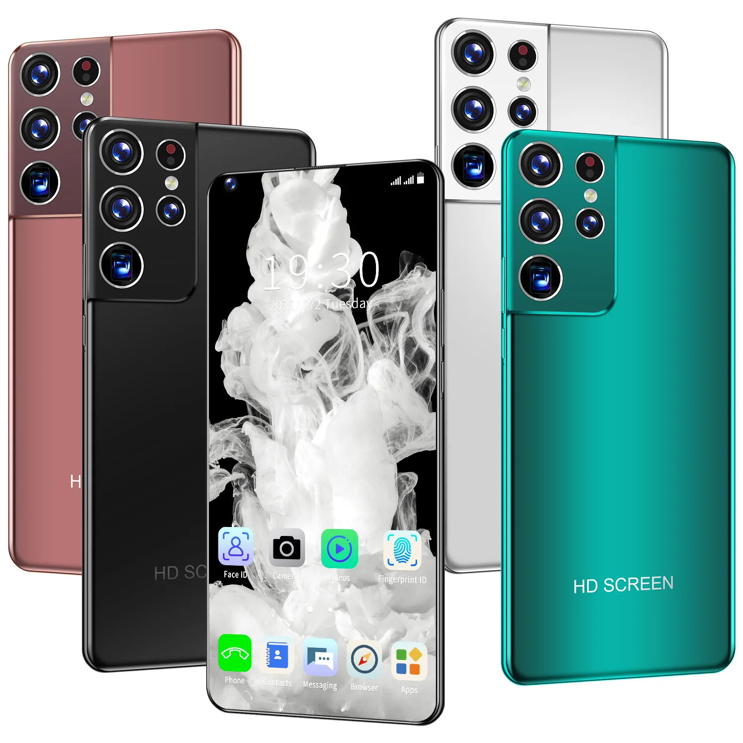 

Cellphone Galax S21 Ultra Smartphone Global Version 7.3Inch 48MP Selfie 16GB 512GB 6800mAh Deca Core Android10 Mobile Phone