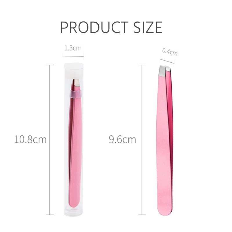 1 шт. пинцет для бровей из нержавеющей стали удаление волос на лице триммер зажим