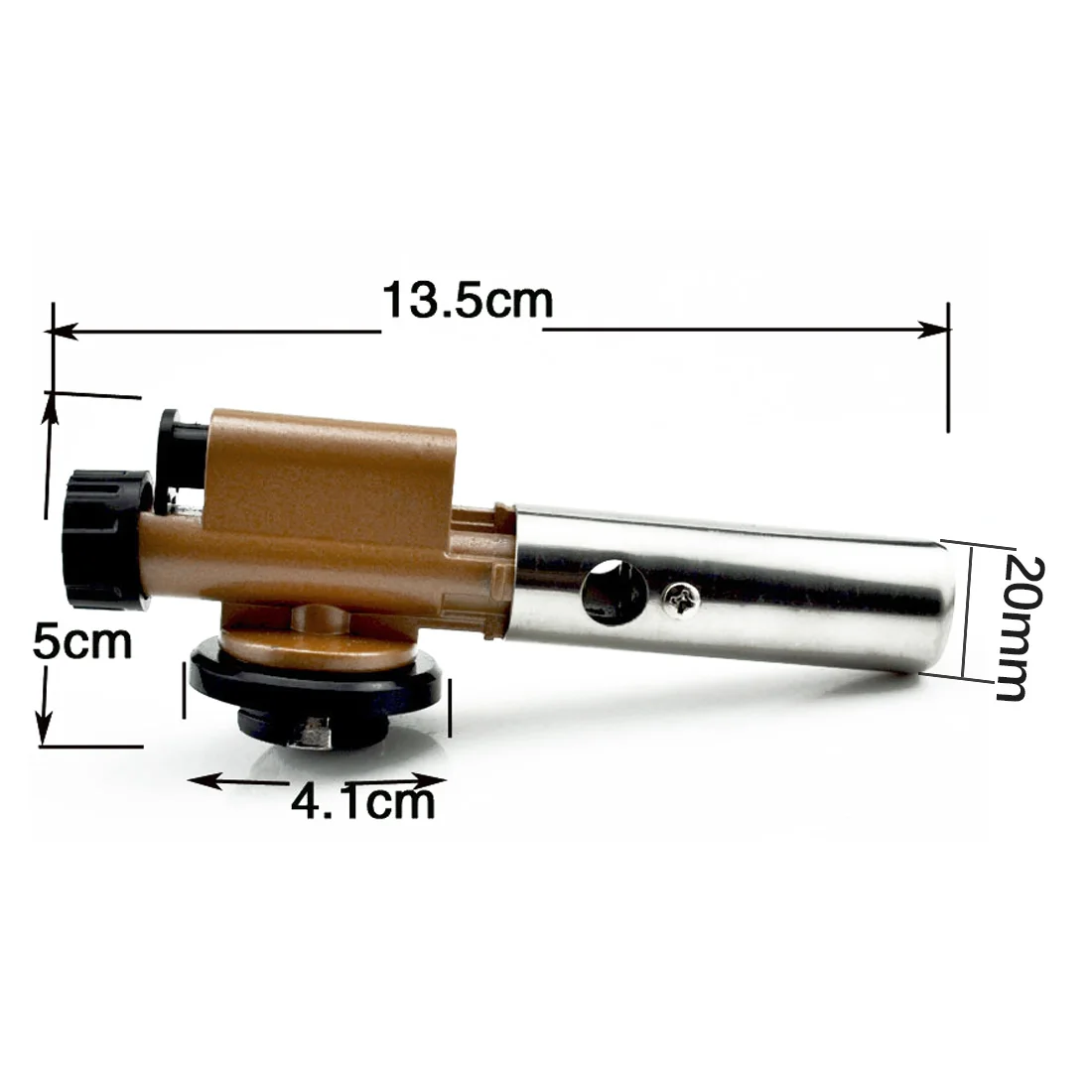 

Copper Flame Gas Burners Gun Welding Equipment Electronic Ignition Maker Torch Lighter For Outdoor Camping Picnic BBQ