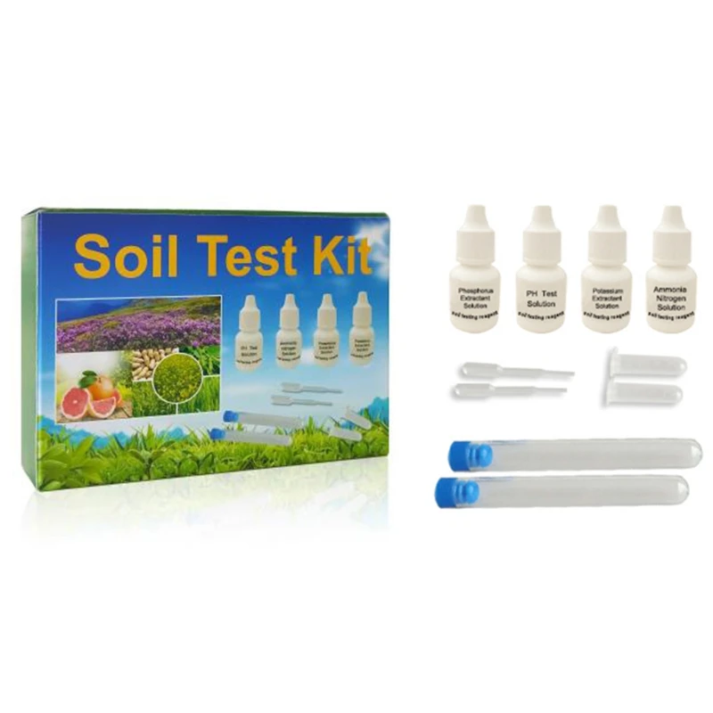 

Soil PH Test Solution Phosphorus N1 Nitrate P1 Potassium K1 K2 Extractant Kit 23GB