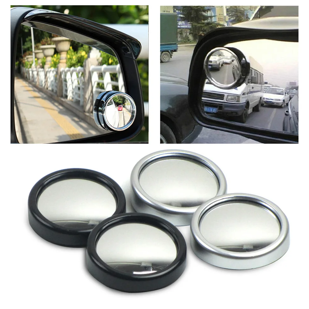 

1pc High quality 360 Degree Adjustable Endless Circular Blind Spot Mirror for parking Auxiliary rear view mirror