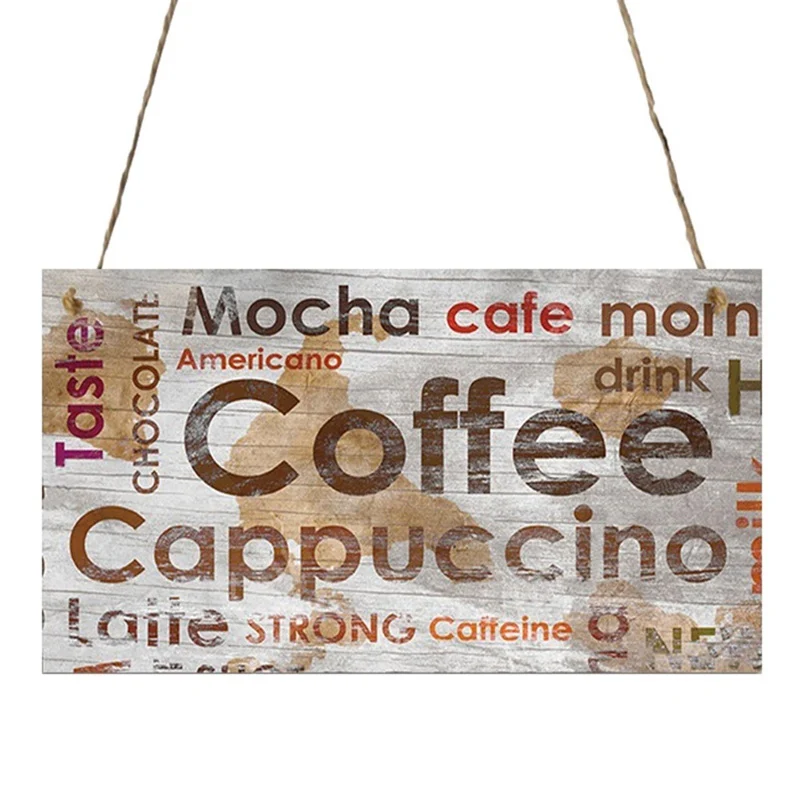 Настенный декор для кафе бара паба деревянная вывеска винтажный домашний