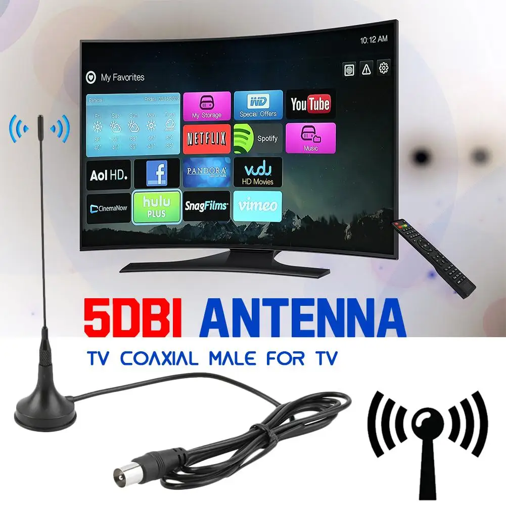 Автомобильная цифровая ТВ-антенна HD Dvb-t IEC | Электроника