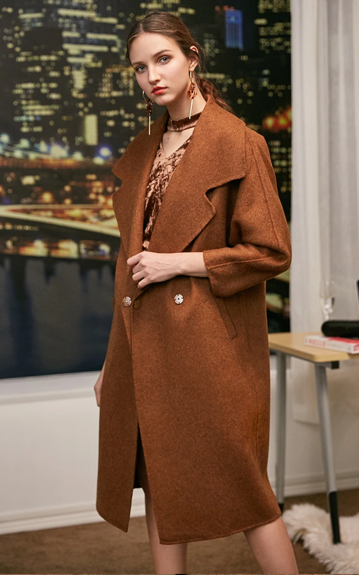 Vero Moda женское офисное пальто из чистой шерсти с нагрудным карманом на пуговицах | 318327556