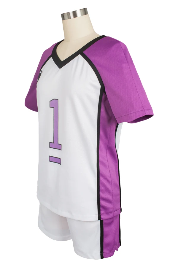 Haikyuu Cosplay Costume Shiratorizawa Gakuen Koukou Academy Wakatoshi Ushijima Sportswear #1 Sets |