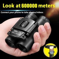 super zoom binoculars hd night vision high magnification travel camping small euip telescope with telephone stand toys