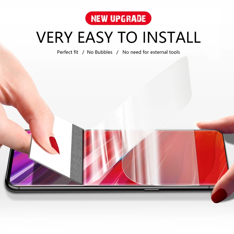 CHYI 3D изогнутая для lenovo K5 Pro Z5s Z5 Pro GT Защитная пленка для экрана Nano гидратация пленка полное покрытие экрана не закаленное стекло