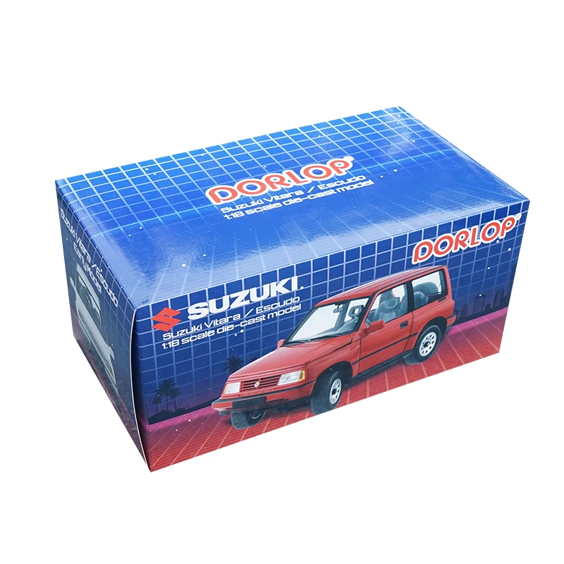 

Original Factory Authentic 1:18 Dorlop Diecast Suzuki Vitara Escudo Car Models for Gift, Toys, Collection