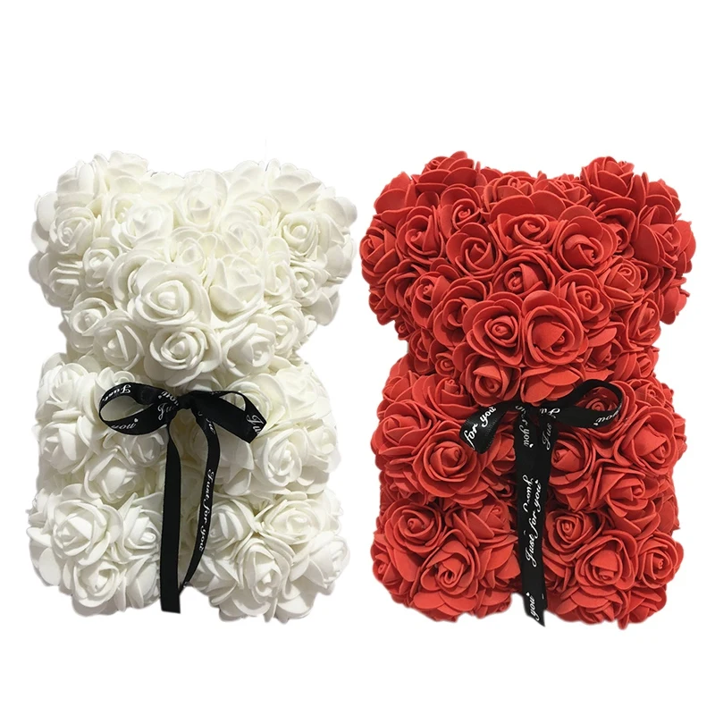 

Bear Of Roses Artificial Flowers Home Wedding Festival Diy Cheap Wedding Decoration Gift Garland Crafts