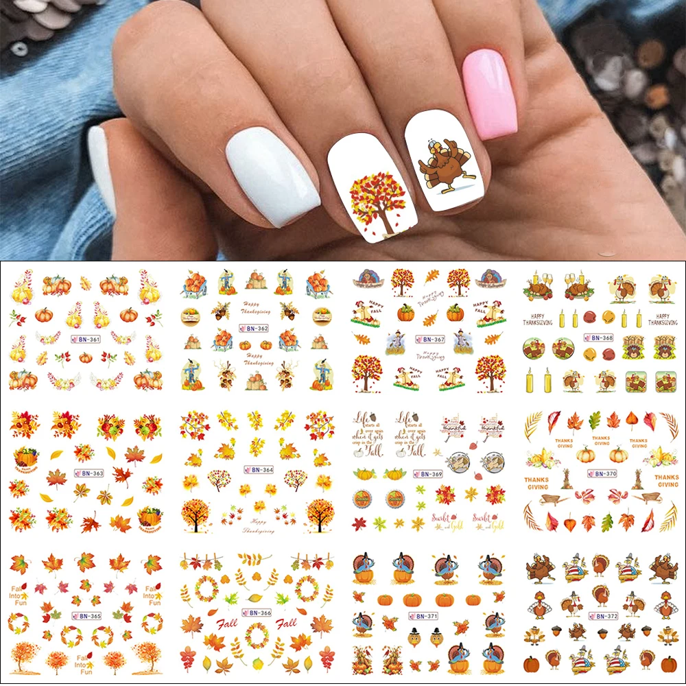 

12 видов конструкций водные наклейки для ногтей, набор абстрактных линий, русская наклейки в виде букв, для ногтей, фрукты, украшения из фольг...