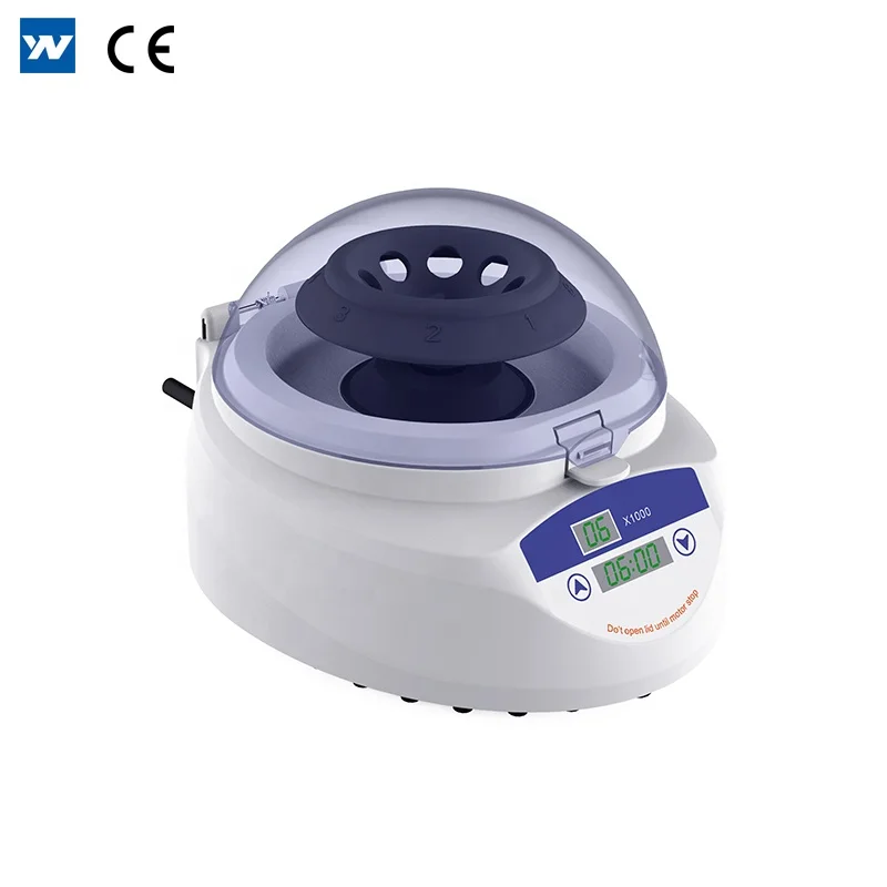 

Mini-4k Digital Mini Centrifuge Centrifuge Tube Suitable for 0.2ml*8 PCR Tube Strip 1~99m59s YOONING LED Display