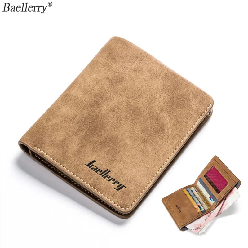 Новинка кошельки для студентов мужской короткий стиль матовый вертикальный