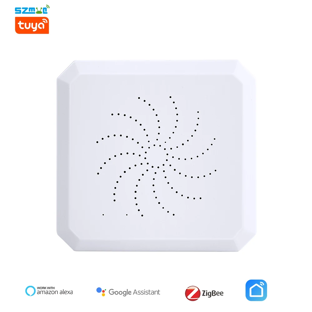 Смарт хаб Tuya Zigbee Gateway умный с беспроводным мостом проводное дистанционное