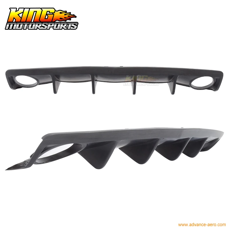 Подходит для 2010-2013 2012 Chevy Camaro OE Shark Fin диффузор губа на задний бампер-полиуретан