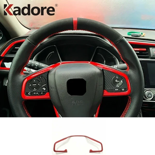Для Honda Civic Sedan для CRV 2016 2017 2018 2019 защитный чехол на руль автомобиля стикер отделки
