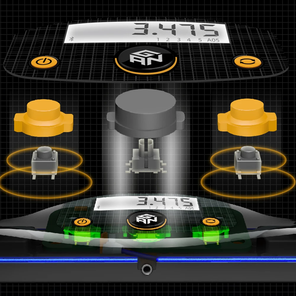 2021 новейший GAN таймер Профессиональный SpeedCubing умный кубик Гань коврик Bluetooth с