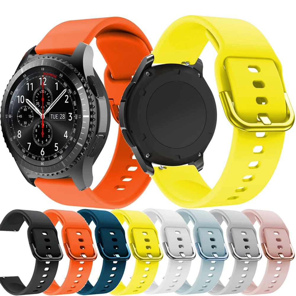 

Ремешок 20 мм для наручных часов Samsung Galaxy Watch Active 2 40 мм 44 мм, спортивный браслет для часов samsung galaxy Watch 42 мм