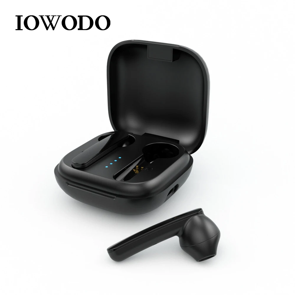 

TWS Bluetooth 5,0 наушники с микрофоном и сенсорным управлением, шумоподавляющие беспроводные наушники для всех смартфонов