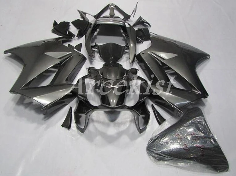 

New ABS Whole Fairings Kits Fit For Honda VFR800 VFR800RR 2002 2003 2004 2005 2006 2007 2008 2009 2010 2011 2012 Gray glossy