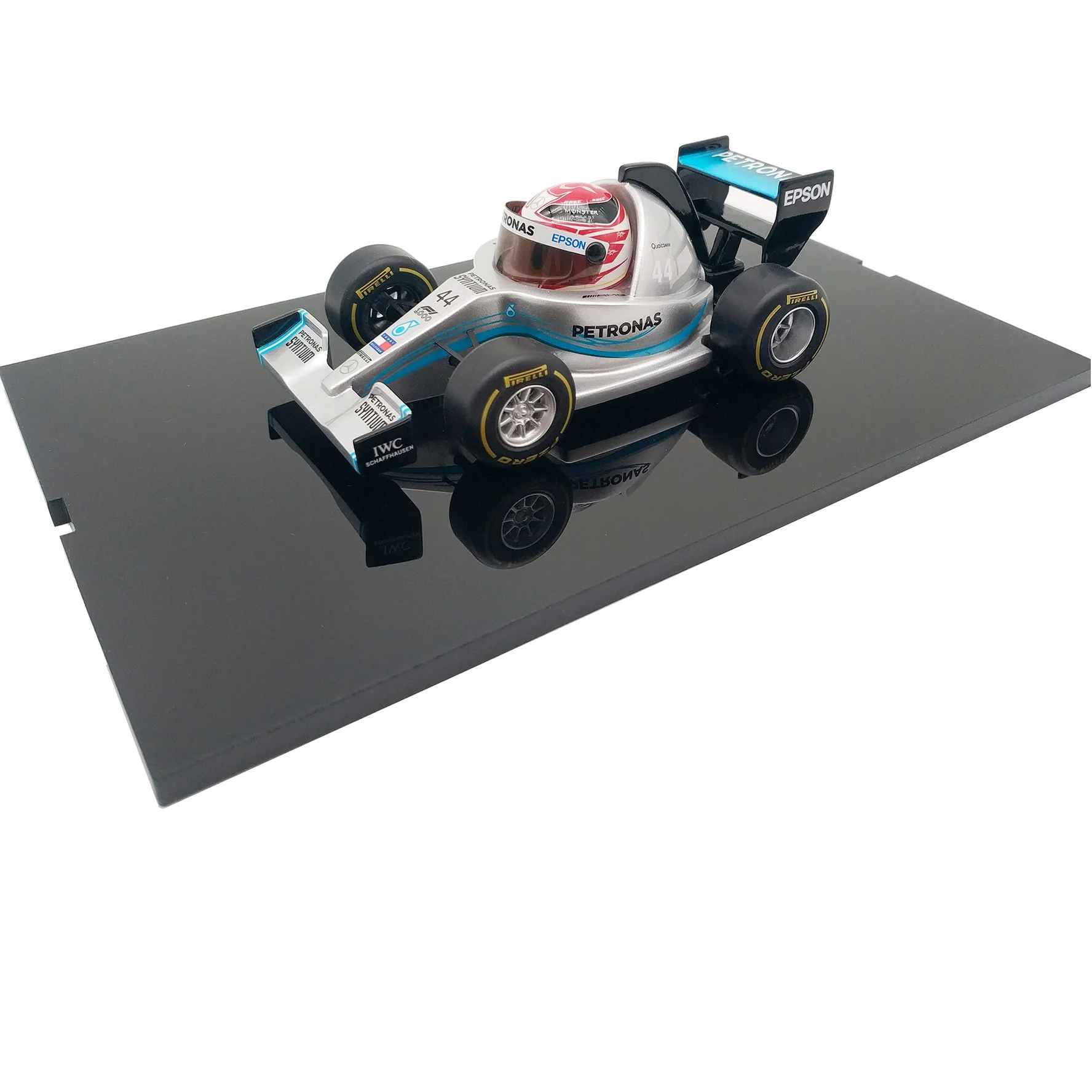 

1:43 2019 Benz Hamilton F1 100 Games Q Version Simulation Model Car