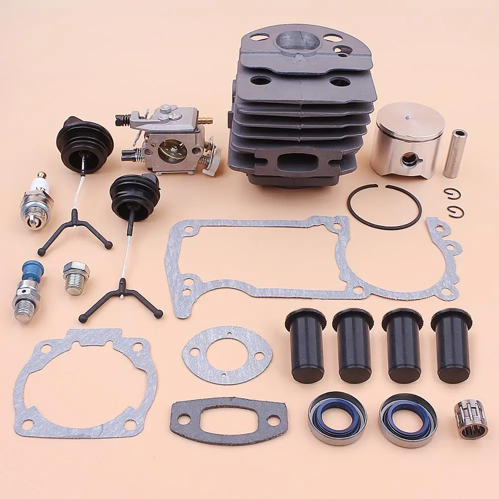 45 мм NIKASIL поршневой карбюратор AV буфер топливный масляный колпачок комплект для