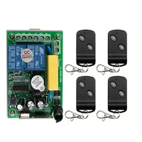 ac 220v 2ch channels 2ch rf wireless remote control switch system315433 mhz transmitter and receivergarage doors lamp