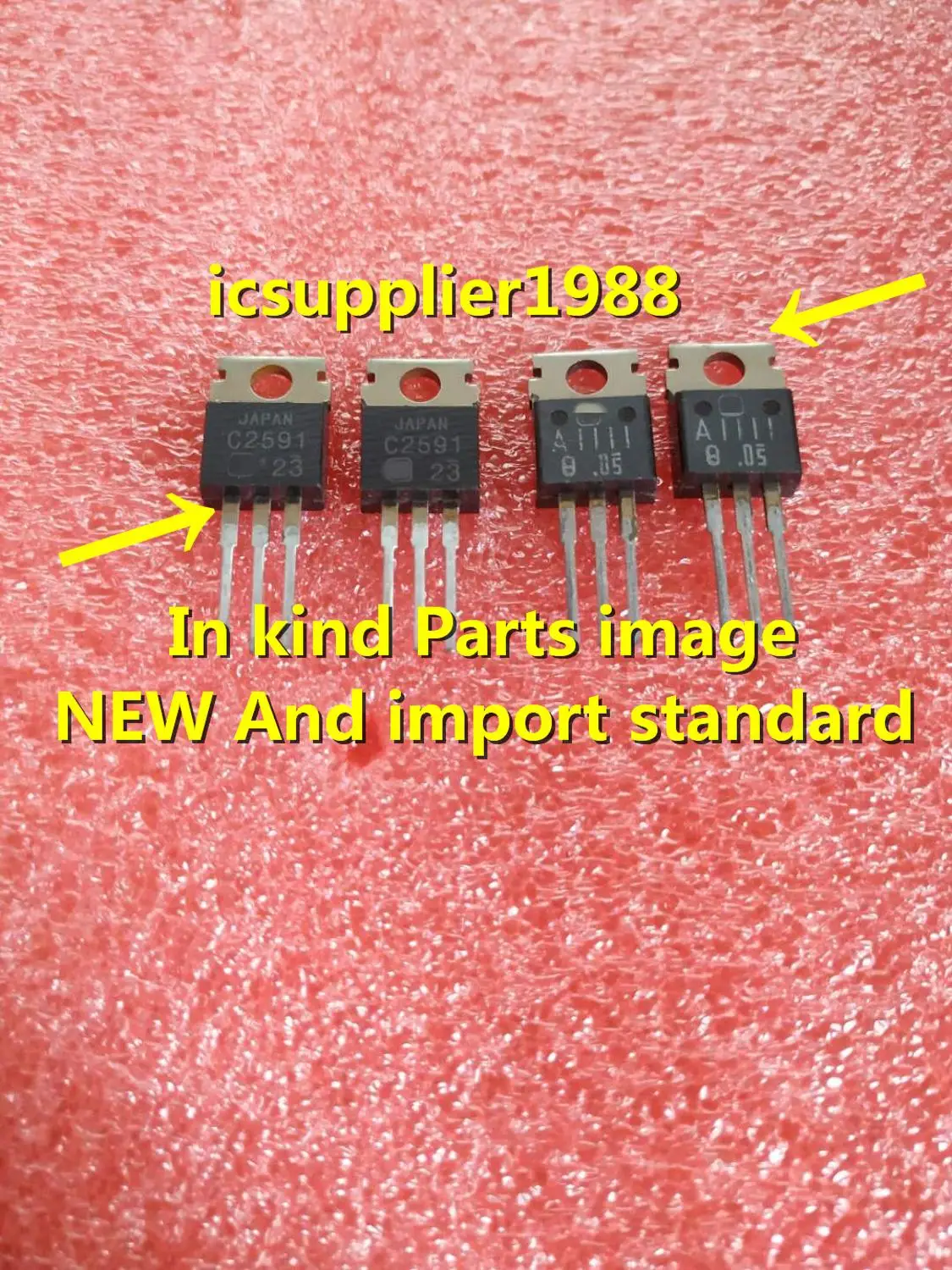 2 шт./лот = пара 2SA1111 2SC2591 TO 220 (1 шт. для + 1 2SC2591) импортный стандарт A1111/C2591|Запчасти и