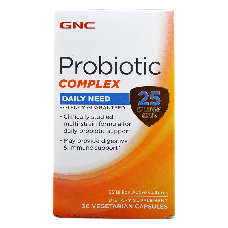 

Free Shipping Ultra 25 Billion Probiotic Complex 30 Capsules