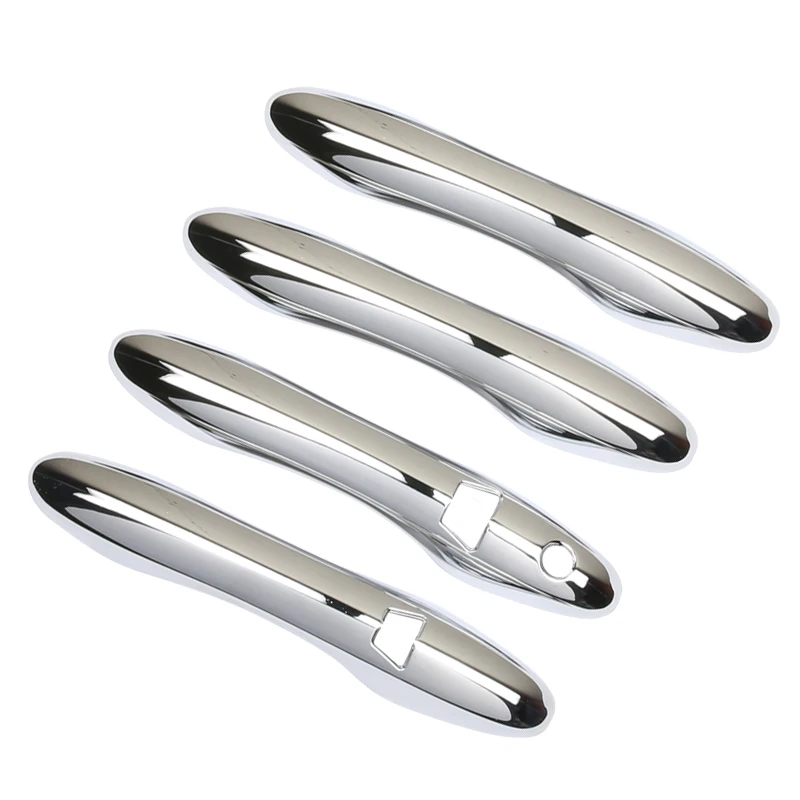 Крышка наружной дверной ручки автомобиля из АБС-хрома защитные крышки наклейки