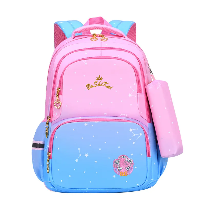 

waterproof Children School Bags Girls Kids Primary school backpack princess Orthopedic Backpack schoolbag kids Mochila Infantil