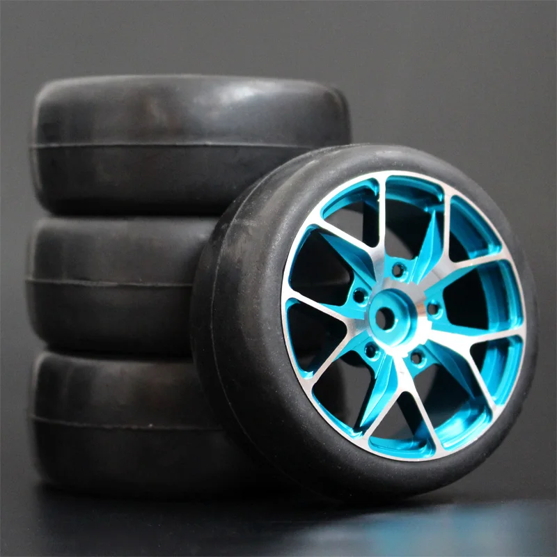 1 набор 4 шт HSP HPI гоночные шины металлический обод колеса для RC 1/10 на дороге