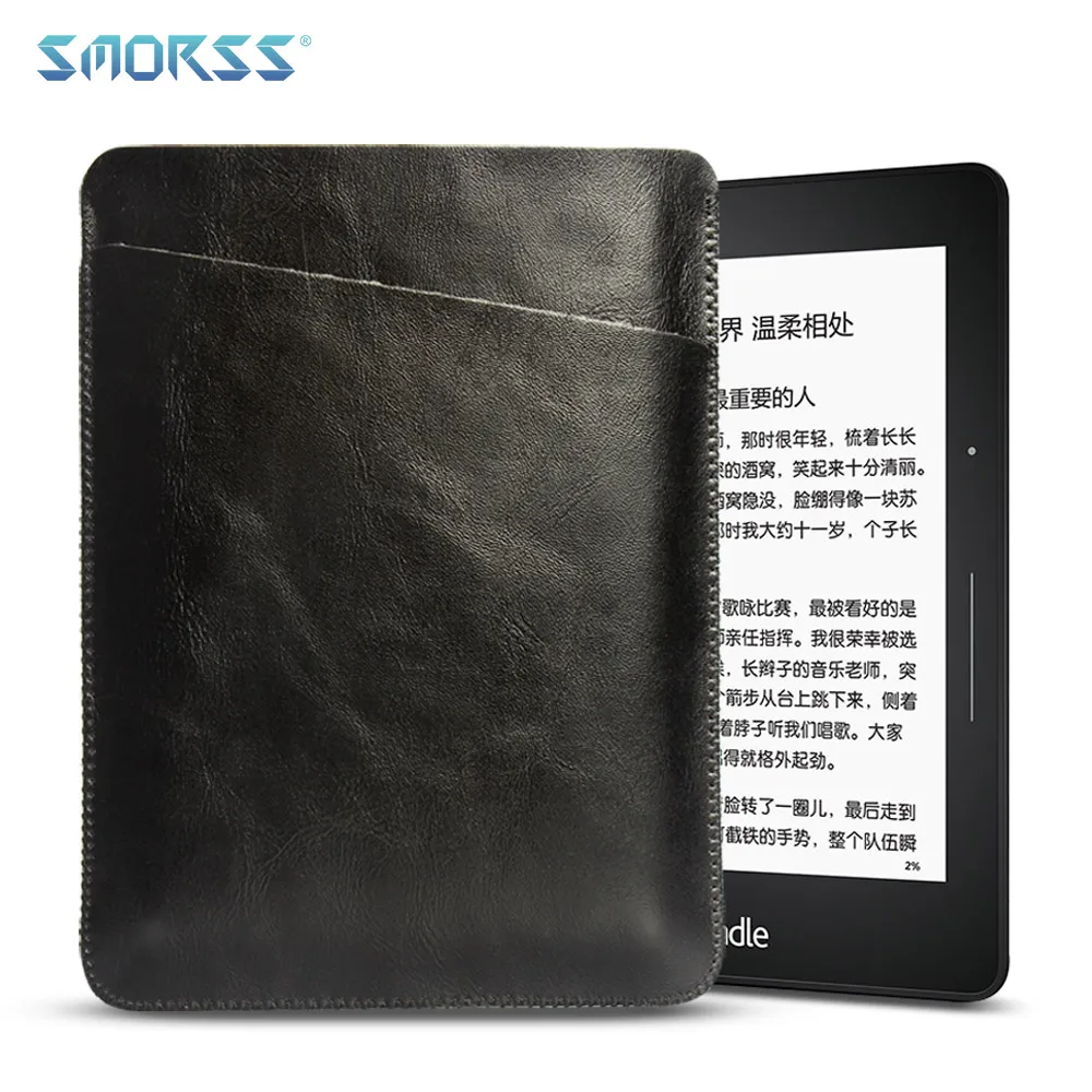 Мягкий защитный кожаный чехол 6 дюймов для Kindle Paperwhite сумка чтения электронных