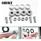 Из нержавеющей стали болты автомобилей номерных знаков каркас хромированный винт для Volkswagen vw 07 EOS 2,0 TF Phaeton 6,0 EOS 2,0 FS Touar