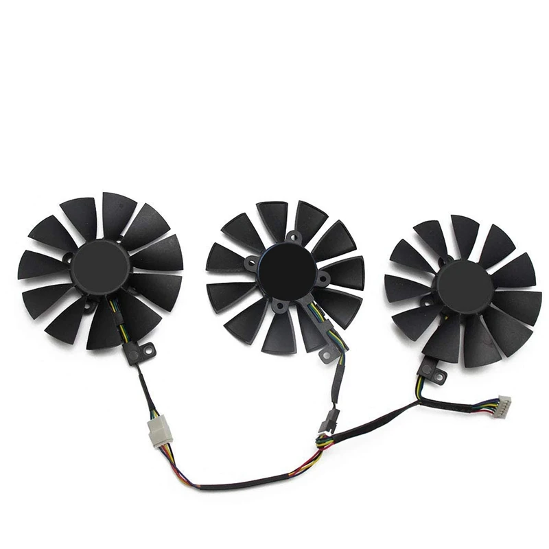 PLD09210S12M PLD09210S12HH Вентилятор охлаждения заменить кулер для ASUS Strix GTX1060 OC 1070 1080 GTX1080Ti