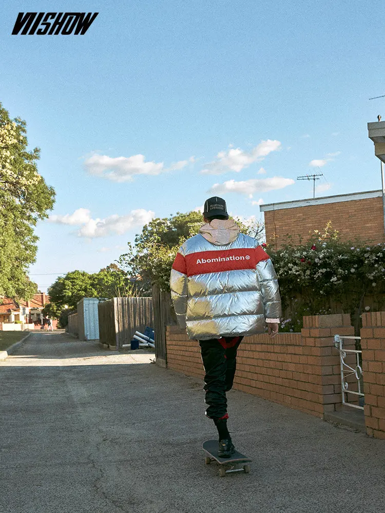 VIISHOW белый утиный пух мужской пуховик брендовая зимняя куртка для мужчин Doudoune Homme