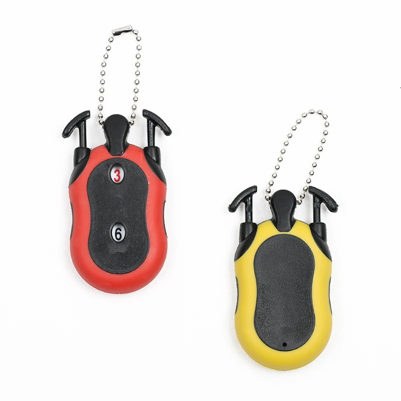 1 шт. абсолютно новый мини-удобный счетчик для гольфа ход выстрел удар счетчика