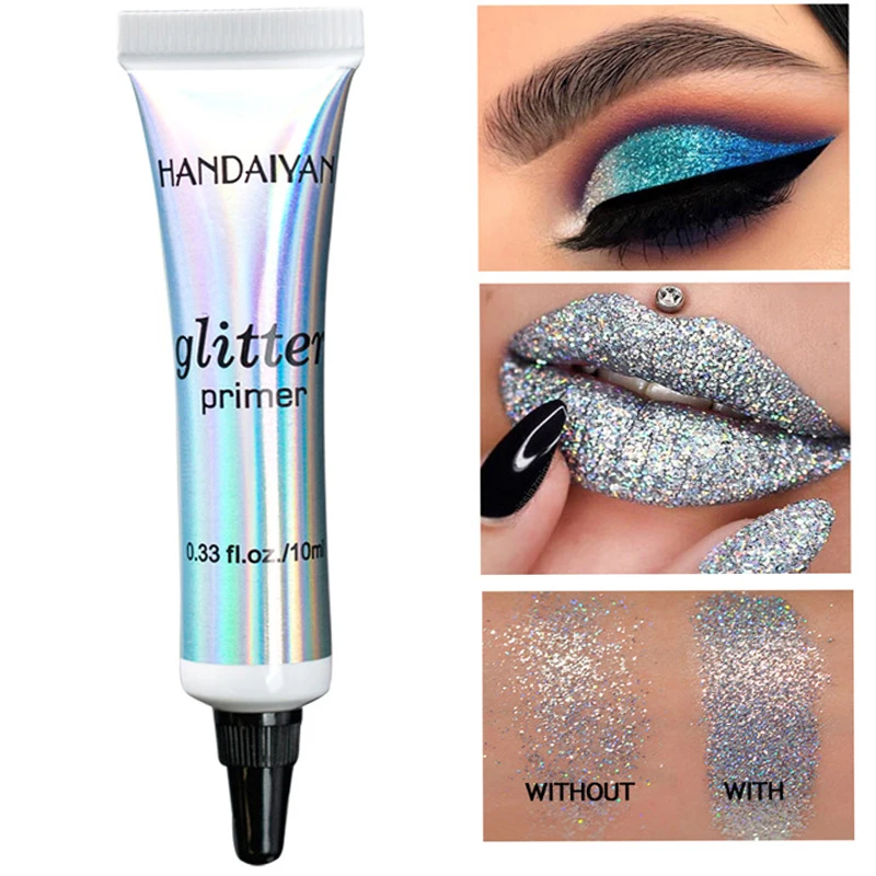 Водостойкая основа для макияжа с блестками 10 мл |